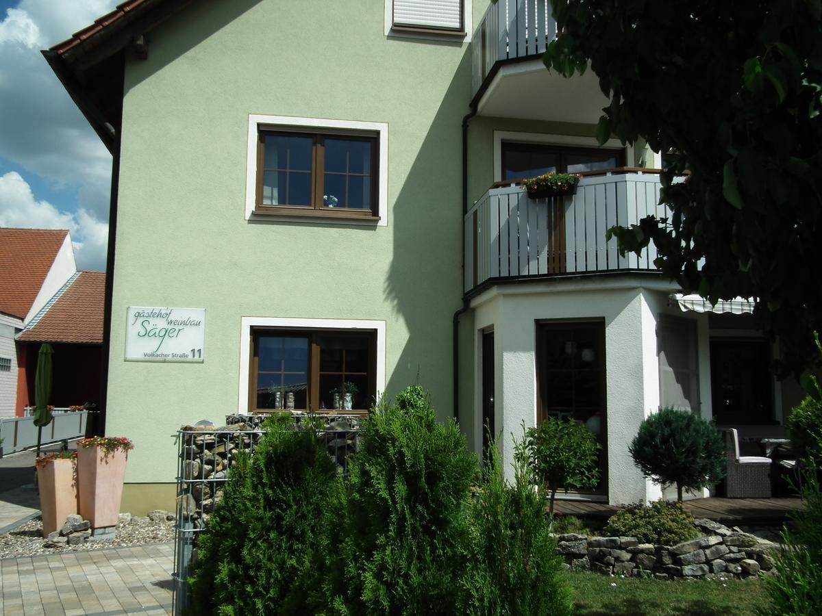 Gaestehof - Weinbau Saeger Nordheim am Main Екстериор снимка